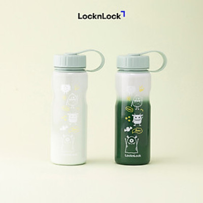 Bình nước bằng thép không gỉ LocknLock School Fit Switch Color - LHC7005MIT /  LHC7005VOL
