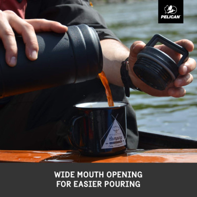 Bình giữ nhiệt Pelican 18oz - White color