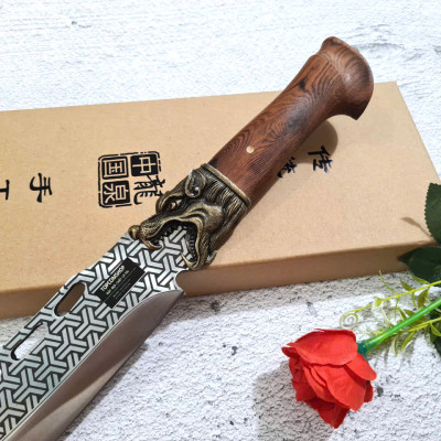 DAO BẾP , DAO CHẶT THÉP KHÔNG RỈ CAO CẤP MÃ A3 TR12 NTVN top