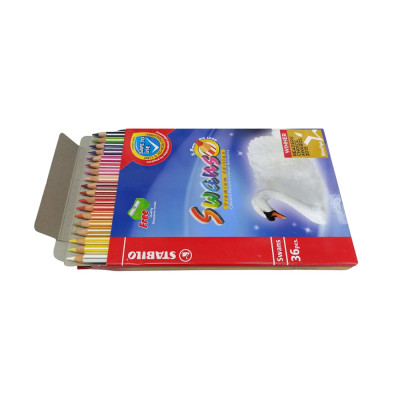 Hộp Bút Chì Màu Swans 36 Màu - 1868B (STABILO)