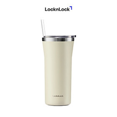 Bình giữ nhiệt Daily Essential LocknLock LHC4325- kèm ống hút và cọ vệ sinh - 870ml -