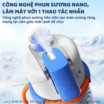Bình nước thể thao có thể xịt khoáng Mideer Portable Spray Cup