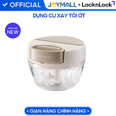 Dụng Cụ Xay Tỏi Ớt LocknLock CKS342BEG, CKS343BEG, CKS344BEG, Hàng Chính Hãng, Kéo Tay - JoyMall
