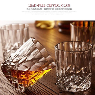 Bộ 6 ly thủy tinh chịu nhiệt cao cấp dùng uống nước hoặc rượu tây vân sao