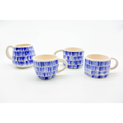 Ly Morning 03 - Họa Tiết Cọ Cobalt
