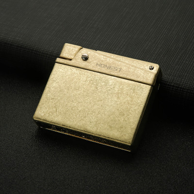 Vỏ Hột Quẹt Bật Lửa Gas Đá Honest BCZ-4004 Thiết Kế Nhỏ Gọn Sang Trọng Nhiều Hình - Dùng Gas Đá Cao Cấp
