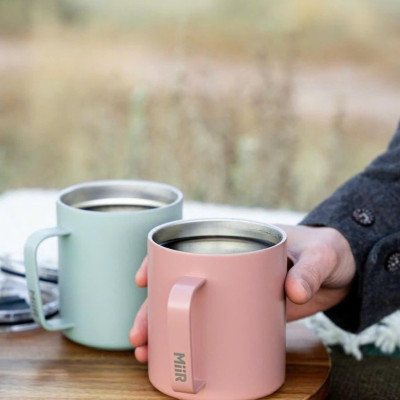 MiiR - Ly Bình giữ nhiệt 5 món - Màu Xanh Sương Mai/ Hồng Gỗ