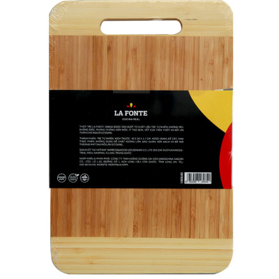 Thớt Tre La Fonte 30x20x1.7 Cm - 180640