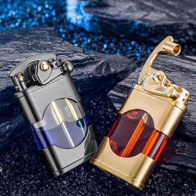 Vỏ Hột Quẹt Bật Lửa Xăng Bấc Đá 660 Thiết Kế Lộ Thiên Đẹp Độc Lạ - Giao Màu Ngẫu Nhiên