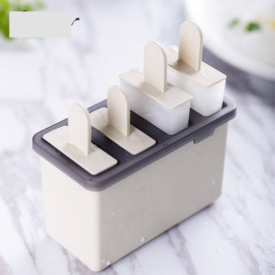 Hộp làm kem 2 lớp, khuôn làm kem 4 ngăn siêu tiện lợi (giao màu ngẫu nhiên)