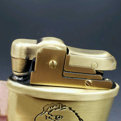 Vỏ Hột Quẹt Bật Lửa Xăng Đá G.Horse Họa Tiết Hình Đại Bàng Đẹp Độc Lạ - Dùng Xăng Bấc Đá Cao Cấp