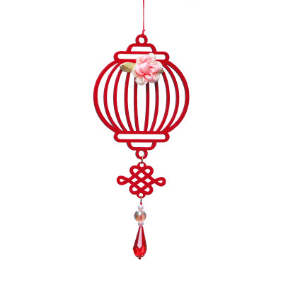 Combo 6D - Bộ 6 dây treo trang trí Tết Khai Lộc Hoàng Kim màu đỏ, trang trí mai, đào