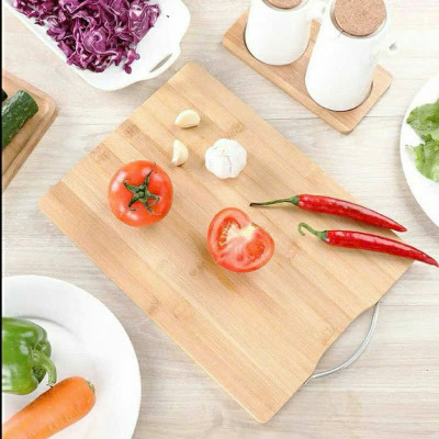 Thớt Gỗ Tre BAMBOO Cao Cấp Kháng Khuẩn, Chống Nấm Mốc - An Toàn Cho Gia Đình - HÀNG CHÍNH HÃNG MINIIN