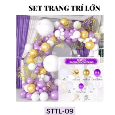 Set bóng bay Party Home trang trí sinh nhật đám cưới