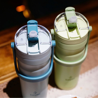 Cốc giữ nhiệt Inox 304 Kalpen E3 dung tích 700ml chuẩn Đức - Xanh lá, Xanh Ngọc