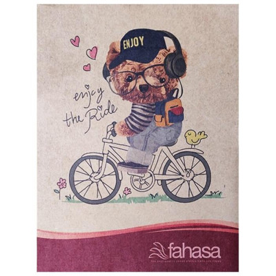 Combo 10 Tập Học Sinh 100 Trang ĐL 100g/m2 - FAHASA - Cute Bears + 1 Bao Tập