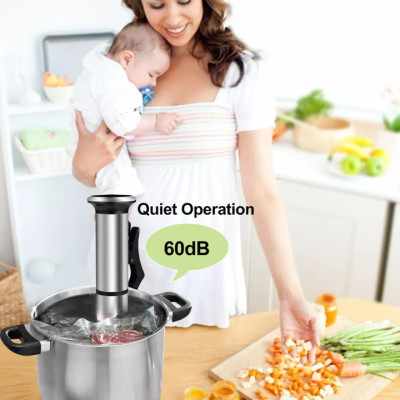 Máy nấu chậm Sous Vide thương hiệu BioloMix SV-8006 hệ thống nhiệt tuần hoàn 3D - Màn hình LED điều khiển chính xác kỹ thuật số - Hàng Nhập Khẩu