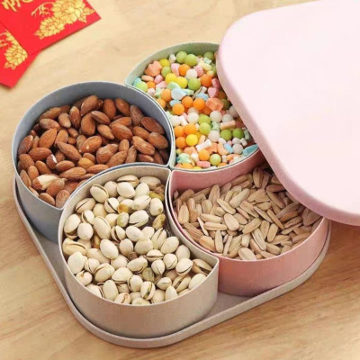 KHAY ĐỰNG MỨT TẾT NHẬT NHIỀU NGĂN KIỂU DÁNG ĐỰNG ĐƯỢC NHIỀU BÁNH KẸO TRÁI CÂY GỌN NHẸ