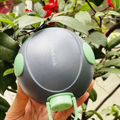 Dụng Cụ Băm/Xay Hành Tỏi, Rau Củ Mini Hình Con Vật Ngộ Nghĩnh Lock&Lock CKS321, Lưỡi Dao Bằng Thép Không Gỉ - Hàng Chính Hãng