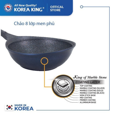 Chảo sâu Colormic Korea King KW-30CI (đường kính 30cm) - Hàng chính hãng