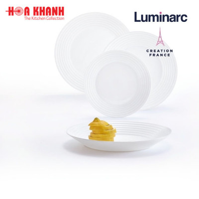 Đĩa Sâu Thủy Tinh Luminarc Harena 23cm cường lực, kháng vỡ - 1 đĩa - N5413