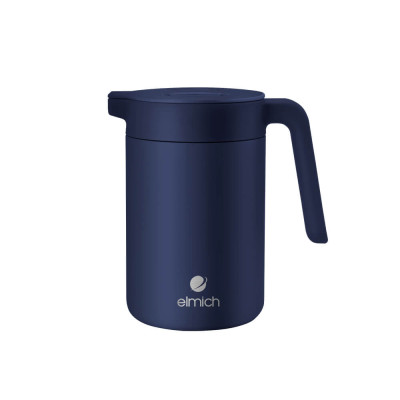 Bình giữ nhiệt inox 304 Elmich EL8342 dung tích 800ml, Hàng chính hãng, tay cầm to, đế silicone chống trượt - JoyMall