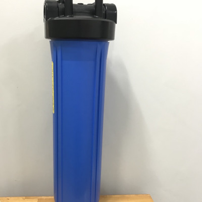 Vỏ lọc nước 20inch loại béo màu xanh nắp đen hàng nhập khẩu Đài Loan