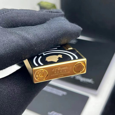 Vỏ Hột Quẹt Bật Lửa Gas Đá DP089 Phiên Bản Kỷ Niệm 55 Năm Sơn Mài Màu Đen