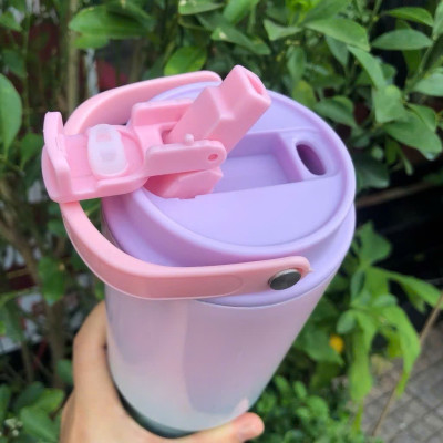 Bình Giữ Nhiệt Pastel 900ml Inox 304 - Cốc Giữ Nhiệt Loang Màu Siêu Bền, Không Gỉ, Màu Sắc Đẹp - HÀNG CHÍNH HÃNG MINIIN