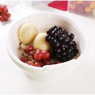 Bộ thau rổ 2 trong 1 đa năng Sanada 5.3L hàng Made in Japan