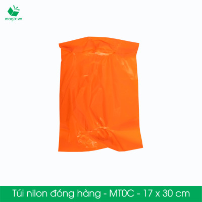 MT0 - 17x30 cm - Túi nilon TIẾT KIỆM gói hàng - 100 túi niêm phong đóng hàng