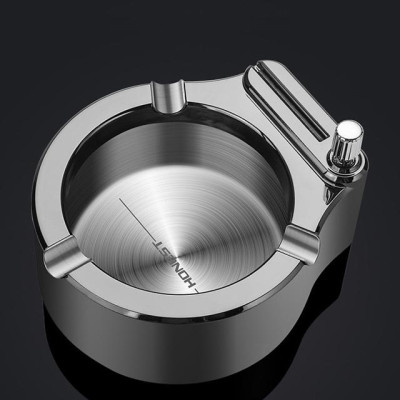 Vỏ Hột Quẹt Bật Lửa Diêm Xăng Kiêm Gạt Tàn 2 Chức Năng Đẹp Độc Lạ Honest BCZ - Giao Màu Ngẫu Nhiên