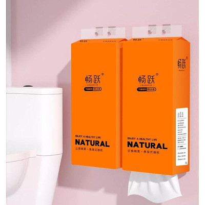 Giấy Rút Treo Tường- Giấy Ăn - Giấy Vệ Sinh Túi Giấy Treo Tường 4 Lớp Bột Gỗ, Phù Hợp Cho Cả Mẹ Và Bé, Thấm Hút Nhanh