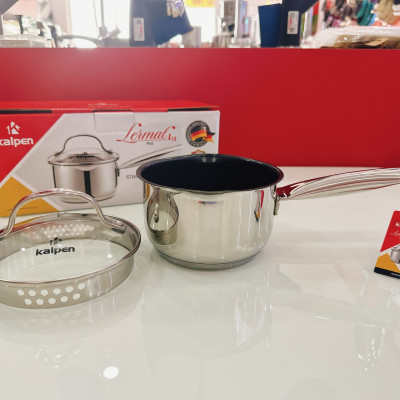 Quánh inox 304 chống dính 5 đáy cao cấp Kalpen Lermat L14