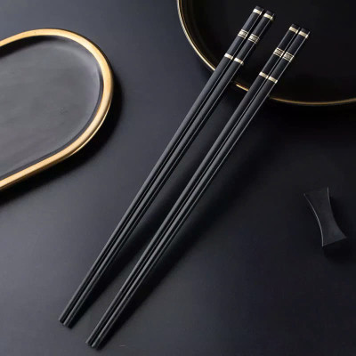 Vỉ 10 Đôi Đũa Kháng Khuẩn 3 Sọc , Hàng Chuẩn Xuất Nhật , Thiết Kế Chống Trượt Được Sử Dụng Phổ Biến Rộng Rãi Ở Nhà Hàng , Khách Sạn , Trong Gia Đình - Hàng cao cấp