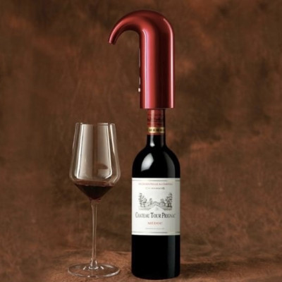 Máy rót vang tự động điện tử dùng sạc USB SUNWAY