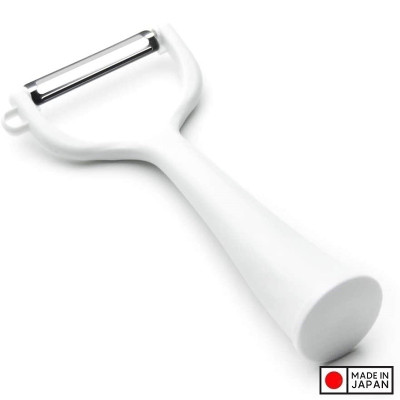 Dụng cụ bào/ nạo vỏ trái cây, củ quả Echo, cán bằng nhựa PP nhẵn mịn dễ cầm nắm và thao tác - nội địa Nhật Bản 