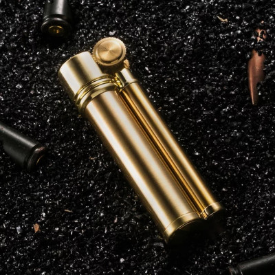 Vỏ Hột Quẹt Bật Lửa Xăng Đá Chief CF 016 Đẹp Độc Lạ - Dùng Xăng Bấc Đá Cao Cấp