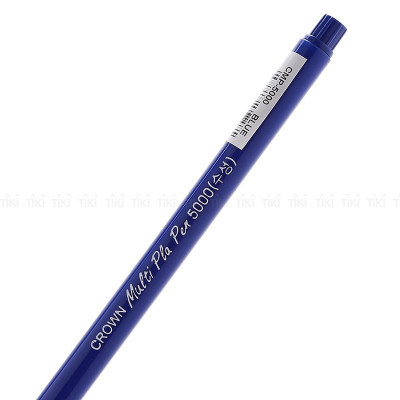 Bộ 2 Bút Lông Kim Crown CMP-5000 - Mực Xanh