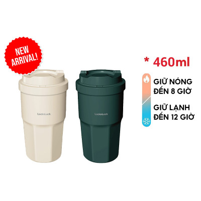 Bình giữ nhiệt Vacuum coffee tumbler LocknLock LHC3329 - Dung tích 460ml