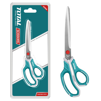 Kéo cắt đa dụng cầm tay 215mm - 275mm TOTAL - nhiều kích thước, chất liệu thép chuyên dụng, không gỉ, tay cầm nhựa chắc chắn