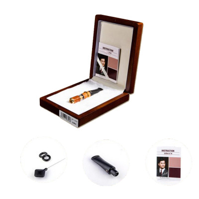 Tẩu Lọc Thuốc ZB 306 Cao Cấp Thân Gỗ (Giao Màu Ngẫu Nhiên)