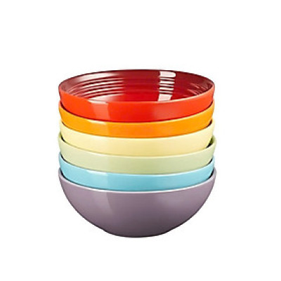 Set 6 bát Le Creuset cầu vồng 16 cm Hàng chính hãng