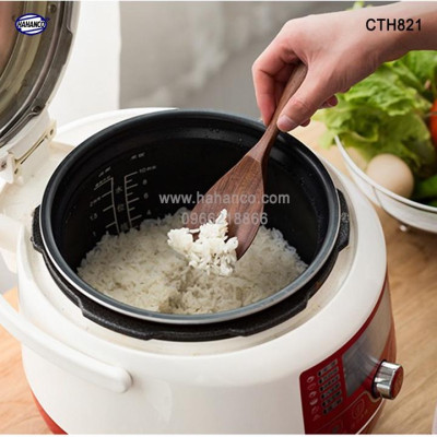 Muôi xới cơm gỗ Óc Chó nhập khẩu Mỹ dáng tròn (CTH521) Muôi Đa năng - có thể chiên xào chịu nhiệt độ cao