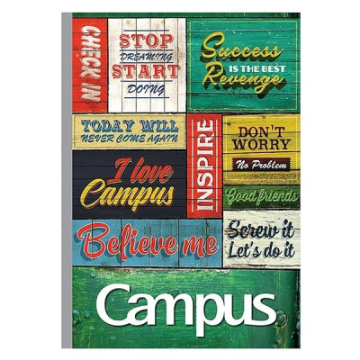 Vở Believable B5 Kẻ Ngang 80 Trang ĐL 70g/m2 - Campus NB-BBLV80 (Mẫu Màu Giao Ngẫu Nhiên)