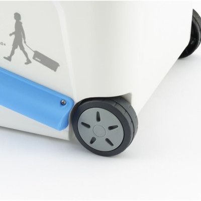 Thùng đá giữ nhiệt đa năng Sanka Vent 50L, tay cầm thu~kéo gọn nhẹ bằng nhôm chống gỉ sét cho phép di chuyển dễ dàng - nội địa Nhật Bản 