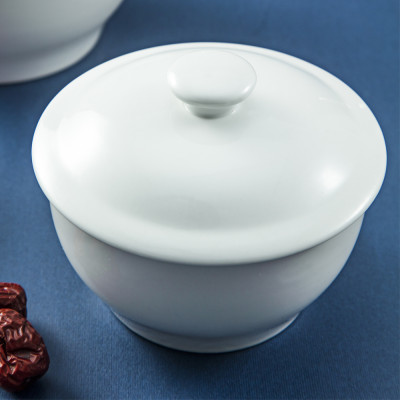 Combo Thố tiềm hầm gà và Thìa lỗ sứ Long Phương 