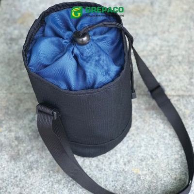 Túi Đựng Ly Giữ Nhiệt Grepaco Dạng Quai Xách Và Dây Rút Đựng Bình Nước Thể Tích 500ml, 750ml, 800ml, 900ml, 1500ml – Vải Bố Canvas Dù Chống Thấm Nước Phong Cách Thời Trang Bảo Vệ Môi Trường Phong Cách Nhật Bản
