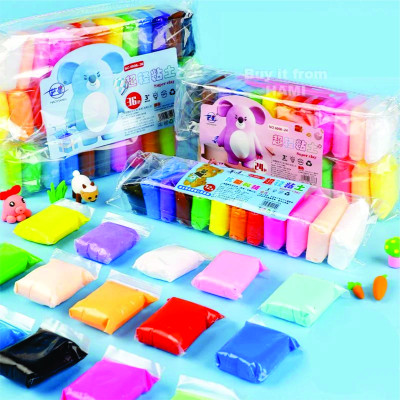 Đất sét, đất nặn tự khô  màu an toàn nặn hình đáng yêu siêu nhẹ an toàn cho bé, không mùi