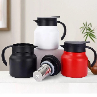 Ấm pha trà giữ nhiệt Inox, Bình pha trà giữ nhiệt có lưới lọc bằng Inox